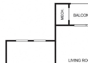 C2 floor plan at The Montgomery